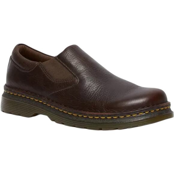 Dr. Martens Orson Leather Slip On Shoes Low Chunky Air Cushion Black 9M main image 5